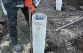 Как правильно построить столбчатый фундамент из асбестовых труб своими руками?
